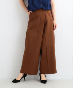 B:MING by BEAMS / フロントタック ワイドパンツ