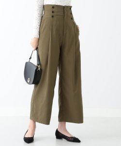 【洗える】B:MING by BEAMS / タック釦パンツ 18AW