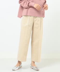 B:MING by BEAMS / コーデュロイ タック ワイド パンツ