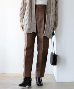 B:MING by BEAMS / ジャガード タックパンツ  20
