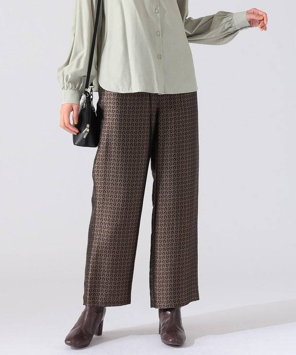 B Ming By Beams ビーミング By ビームス 1 再値下げ B Ming By Beams ジャガード パンツ 21aw パンツ カジュアルパンツ 通販 Beams