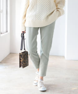 B:MING by BEAMS / ストレッチ コール テーパードパンツ 21AW
