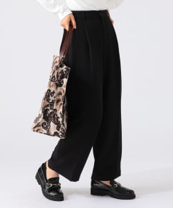 ▲B:MING by BEAMS / ダブルクロス タック パンツ 21AW