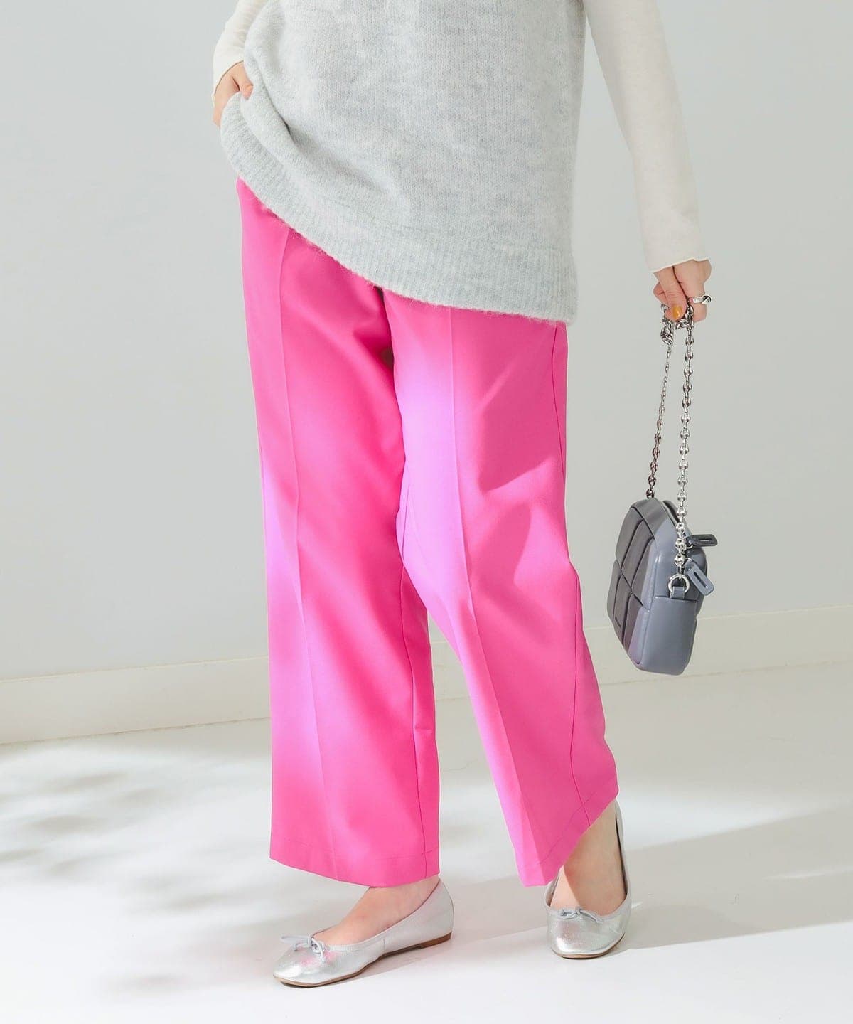 スタフリ ワイド パンツ パンツ WOMEN FUCHIA PINK S スタフリ ワイド パンツ パンツ WOMEN FUCHIA PINK S