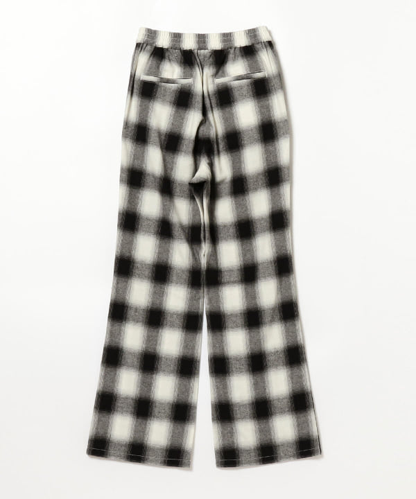パンツ Rayon ombre check pants B:MING by BEAMS (B:MING by BEAMS) Ombre Check Pants (Pants