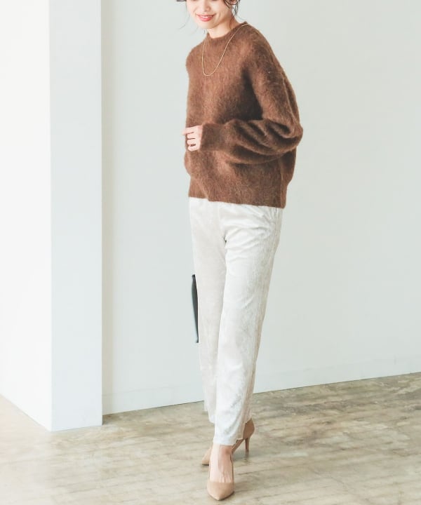 yard sale ヴェロアパンツ CRASH VELOUR WRAP SKIRT WITH PANTS