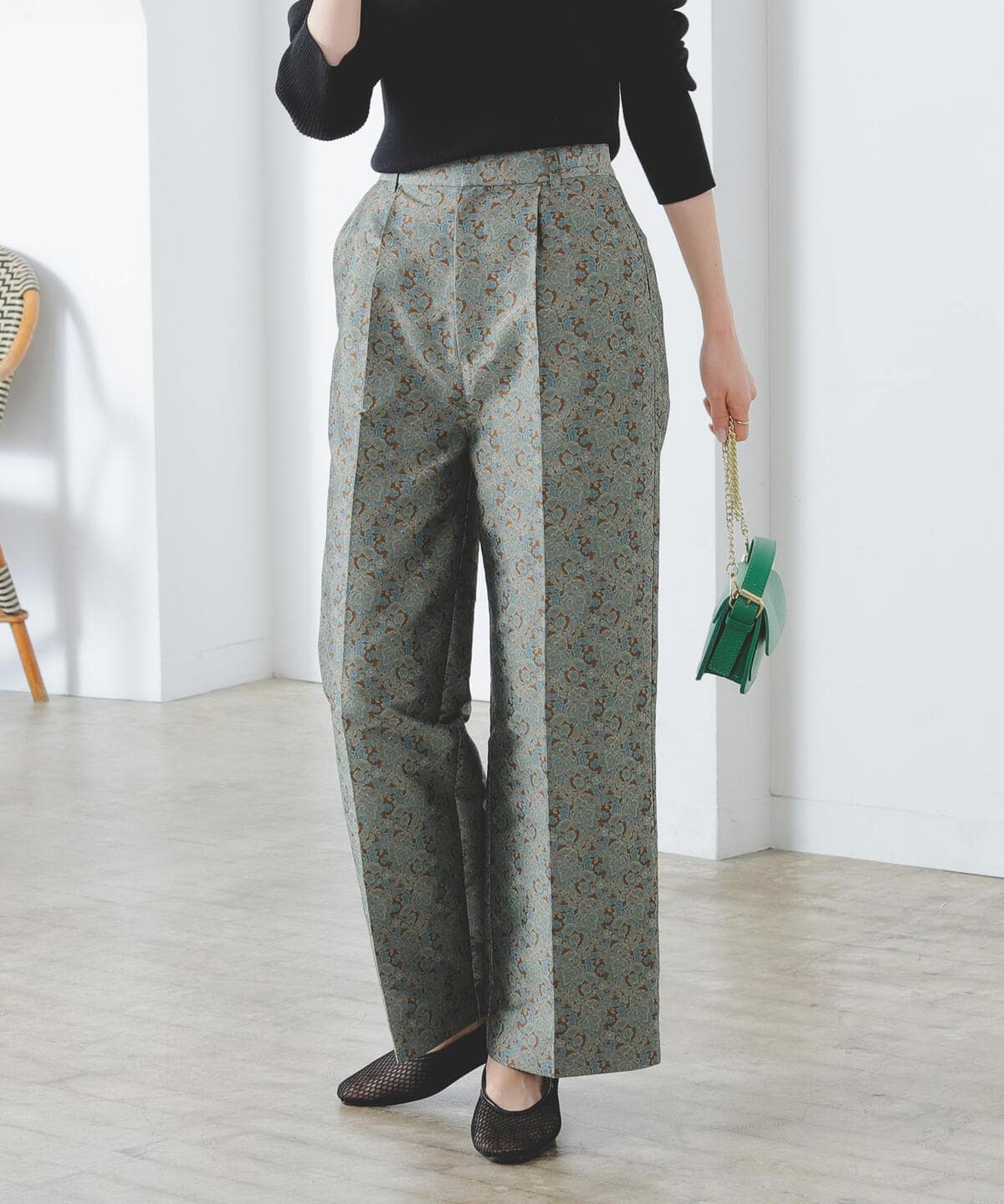 Beams Golf フラワーパターンパンツ XL 日本製 Beams Golf フラワーパターンパンツ XL 日本製 【公式通販】