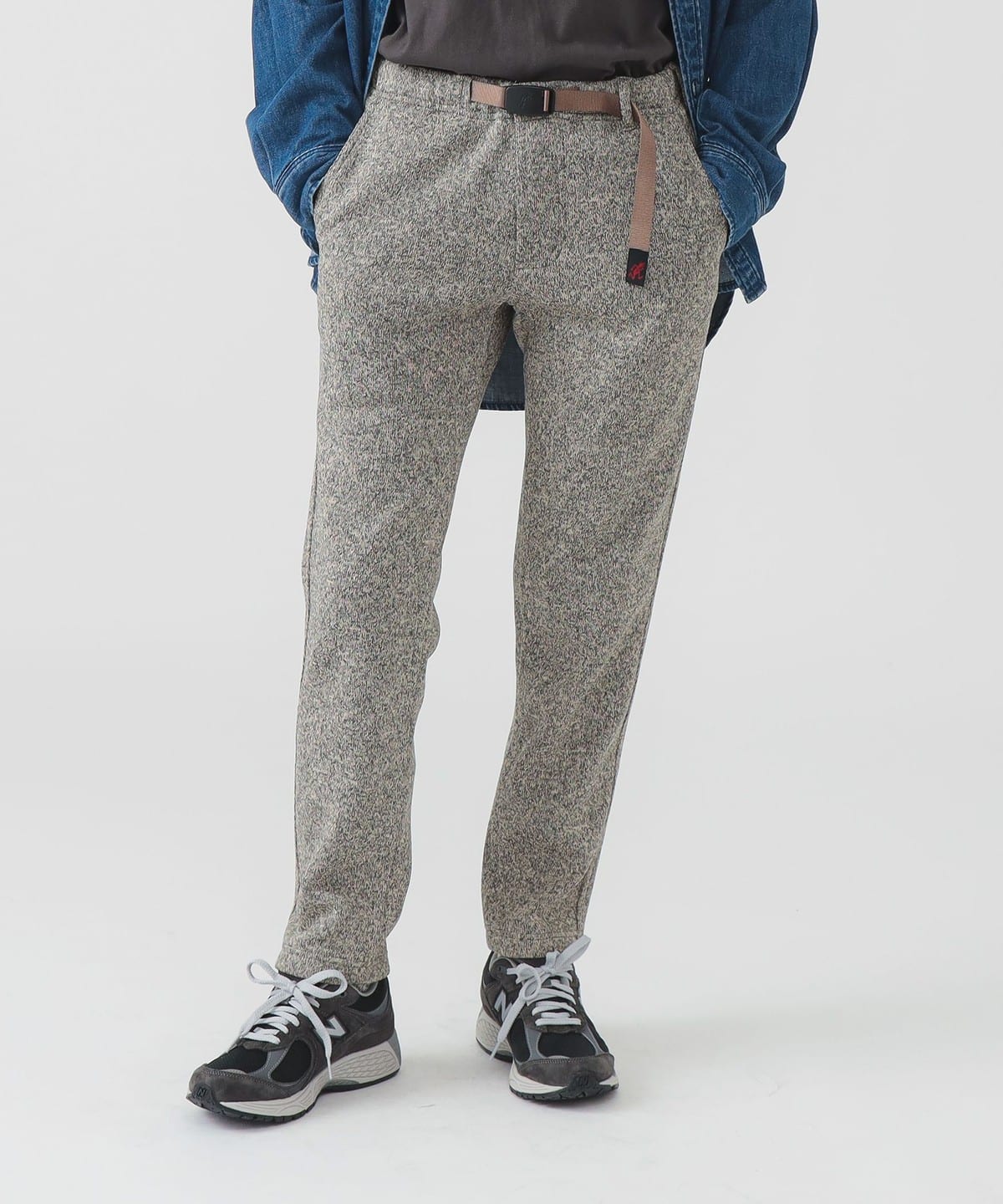 Gramicci / ボンディング ニットフリース テーパードパンツ パンツ WOMEN OATMEAL S Gramicci / ボンディング ニットフリース テーパードパンツ パンツ WOMEN OATMEAL S