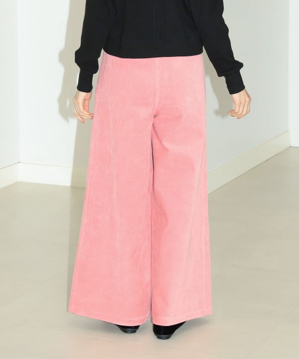 Mサイズ beams ビームス　ゴーデュロイパンツ BEAMS（ビームス）ワイド コーデュロイ パンツ（パンツ