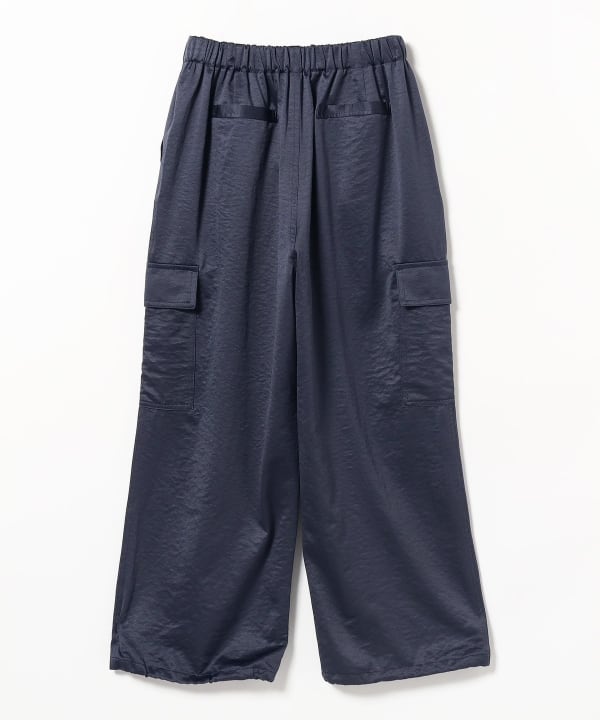 bming by BEAMS サテンカーゴパンツ 25SS B:MING by BEAMS（ビーミング by ビームス）サテン カーゴ パンツ