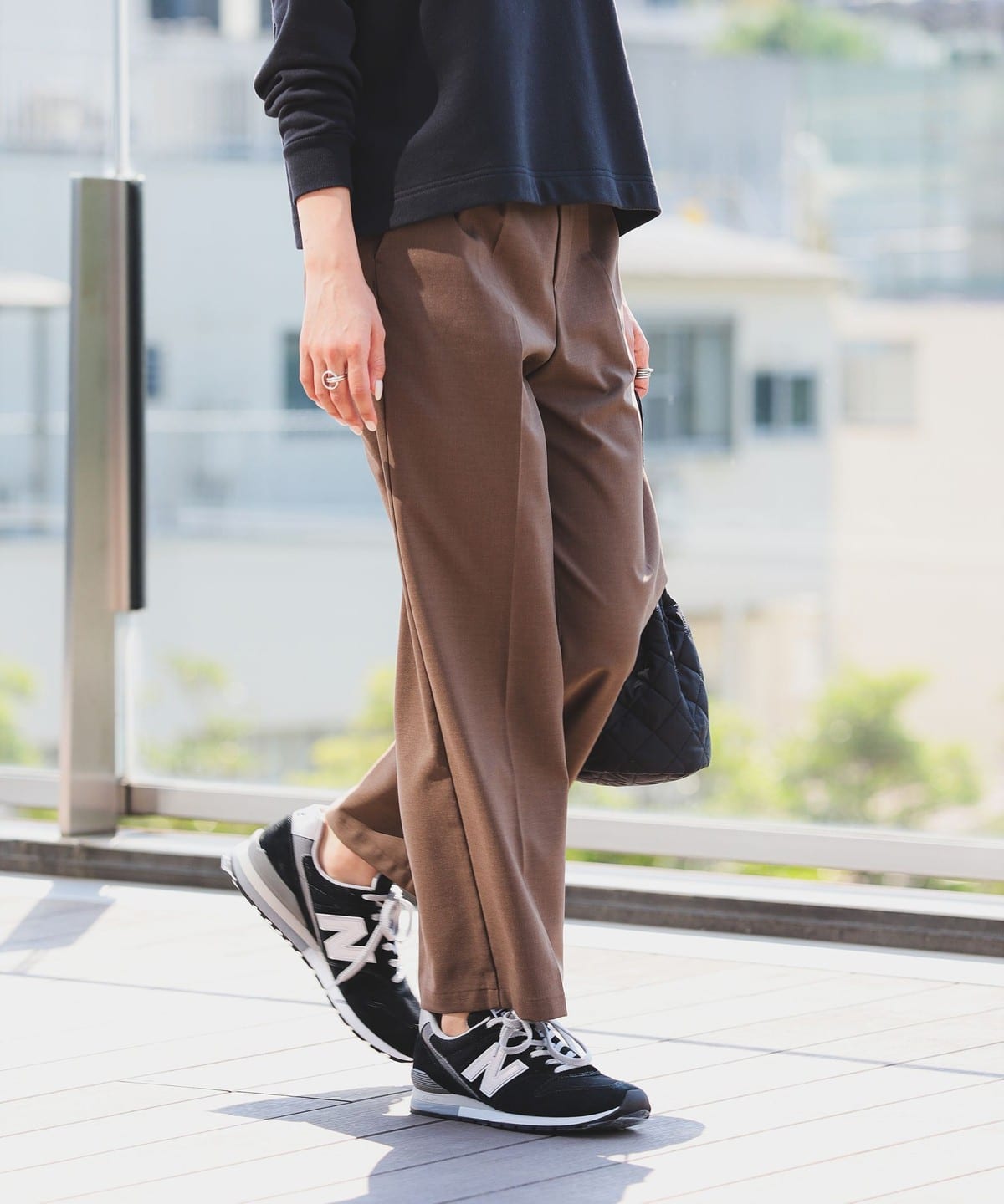 スタイルフリー ワイド パンツ(XS L) パンツ WOMEN BROWN L スタイルフリー ワイド パンツ(XS L) パンツ WOMEN BROWN L