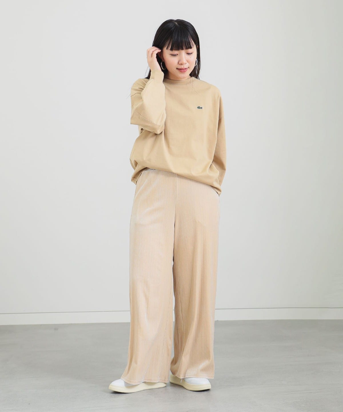 B:MING by BEAMS（ビーミング by ビームス）ベロア パンツ（S～M