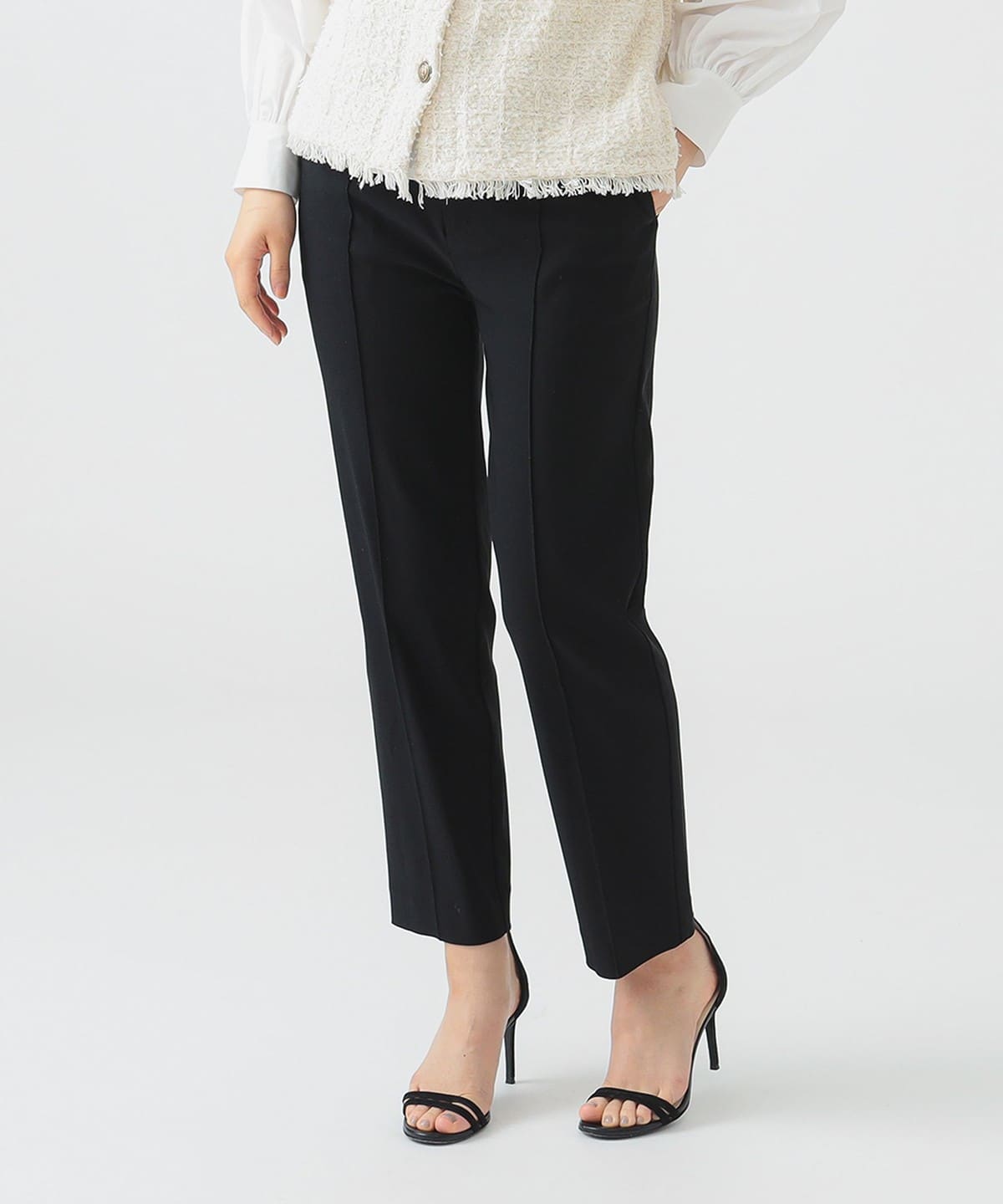 【5/15再値下げ】ストレッチ パンツ(S L) パンツ WOMEN BLACK L 【5/15再値下げ】ストレッチ パンツ(S L) パンツ WOMEN BLACK L