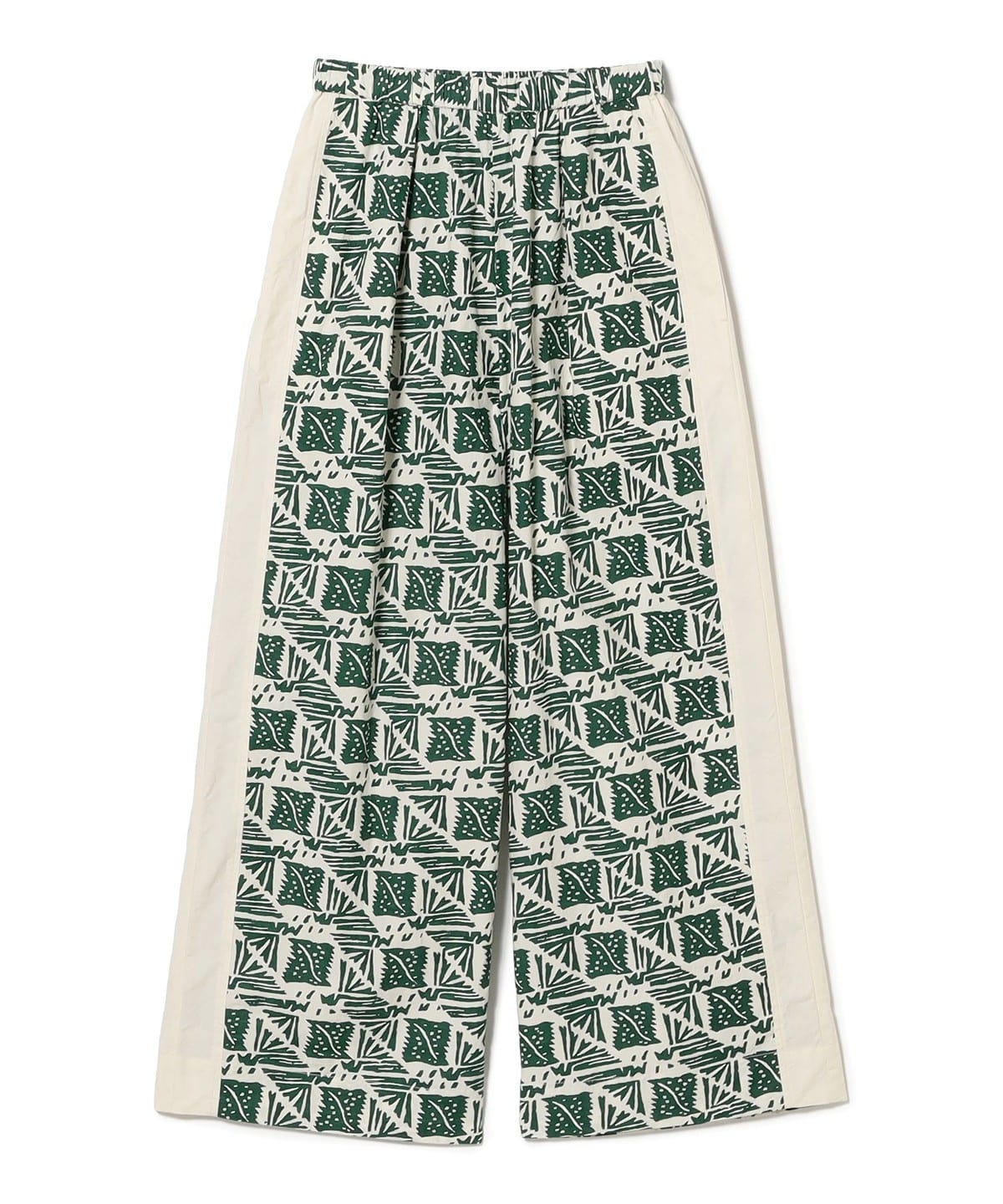 Sara mallika サラ マリカ / Cotton Poplin Print Pants パンツ WOMEN GREEN S Sara mallika サラ マリカ / Cotton Poplin Print Pants パンツ WOMEN GREEN S