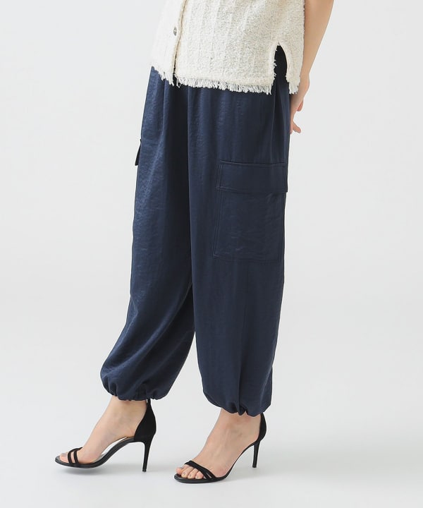 bming by BEAMS サテンカーゴパンツ 25SS