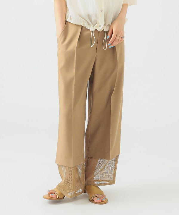 bluelea パンツ　　ピンクベージュ　新品 B:MING by BEAMS（ビーミング by ビームス）【タイムセール
