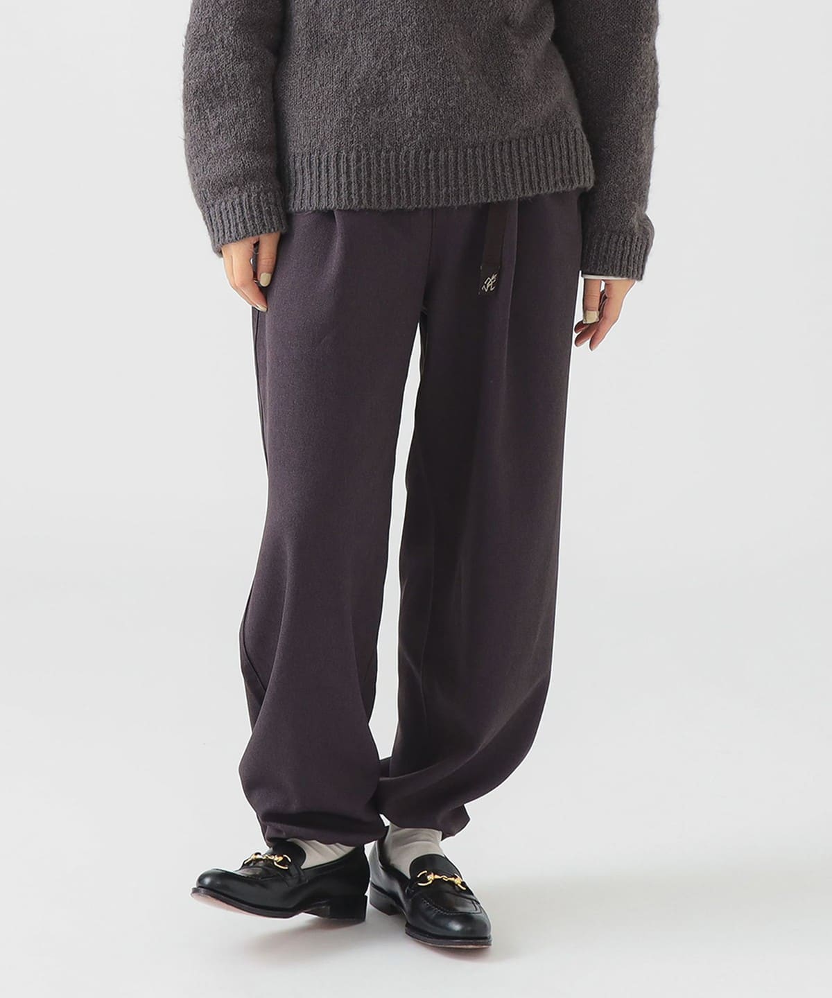 【+15%ポイントUP】【別注】Gramicci / ウールライク パンツ(S M) パンツ WOMEN CHARCOAL. GREY S 【+15%ポイントUP】【別注】Gramicci / ウールライク パンツ(S M) パンツ WOMEN CHARCOAL. GREY S