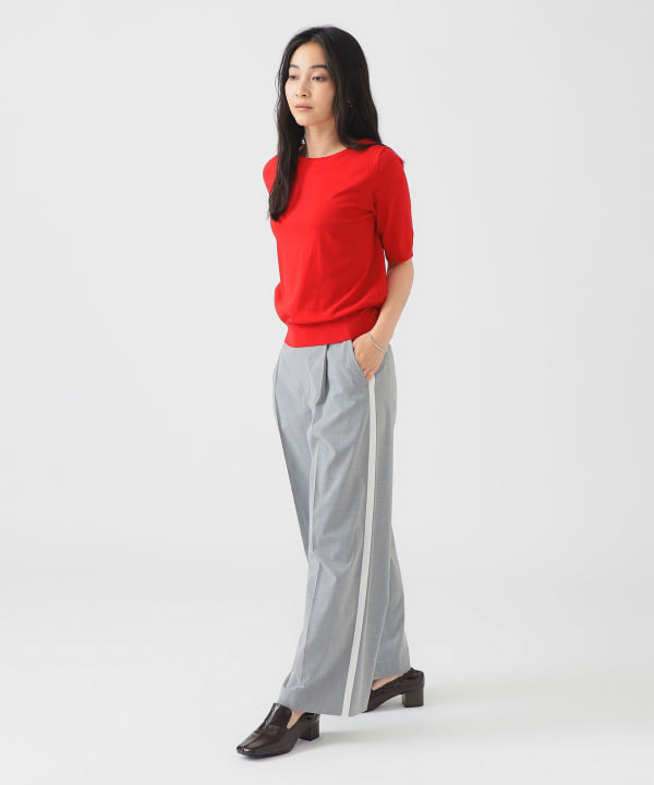 フーミン様　【定価17,000円】ラシュッド　カジュアルパンツ B:MING by BEAMS（ビーミング by ビームス）タック ワイドパンツ