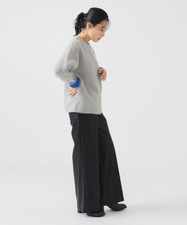 B:MING by BEAMS（ビーミング by ビームス）レザーライク パンツ