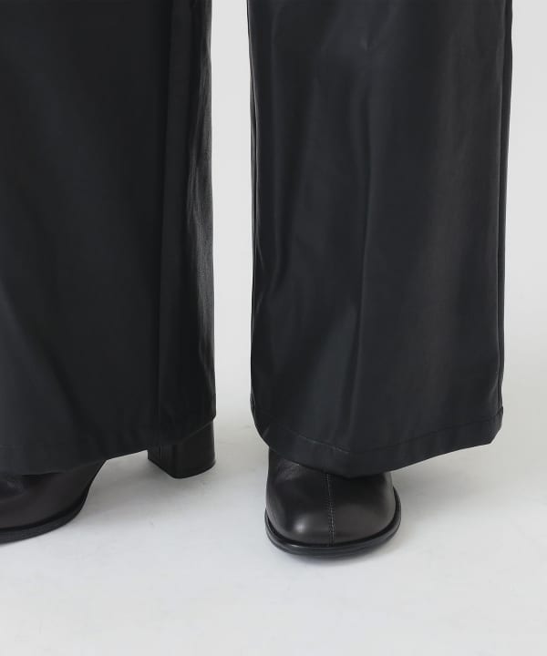 B:MING by BEAMS（ビーミング by ビームス）レザーライク パンツ