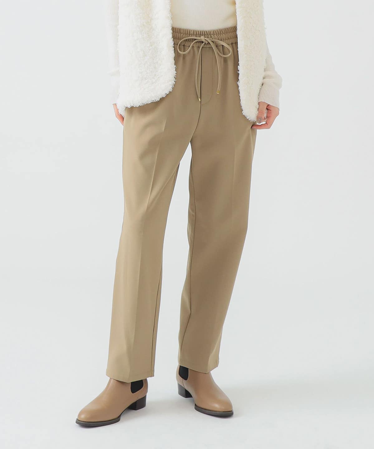 B:MING by BEAMS（ビーミング by ビームス）裏起毛 イージーパンツ