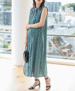 ▲B:MING by BEAMS / フラワー プリント ノースリーブ ワンピース