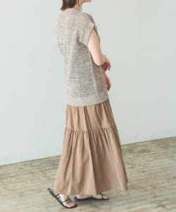 B:MING by BEAMS / メッシュニット キャミ ワンピース
