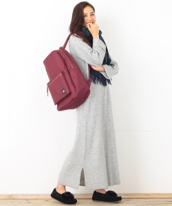 B:MING by BEAMS / ヤク混Vネックリブワンピース 16AW