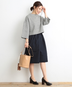 B:MING by BEAMS / ニットソー×フハクワンピース