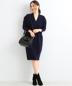 B:MING by BEAMS / サカリバＶネックワンピース 17AW