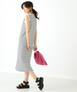 LACOSTE × B:MING by BEAMS / 別注 ヘビーピケ ワンピース 18SS