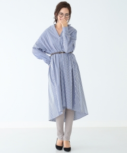 B:MING by BEAMS / スキッパーシャツワンピース