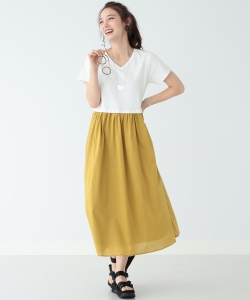 B:MING by BEAMS / トンプキン ショートスリーブ ワンピース 19SS