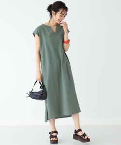 LACOSTE × B:MING by BEAMS / 別注 ヘビーピケ ワンピース 19SS
