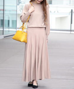 B:MING by BEAMS / ニットプリーツ セットアップ