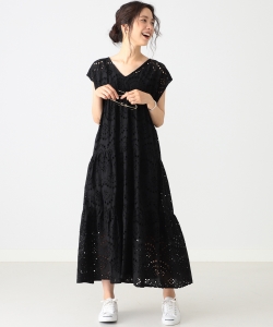 B:MING by BEAMS / カットワークレース ワンピース