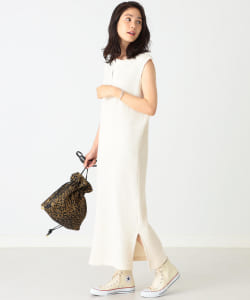 JE MORGAN × B:MING by BEAMS / 別注 スリットネック ワンピース