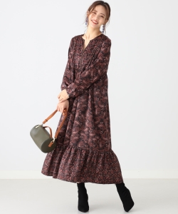 B:MING by BEAMS / パターン ティアードワンピース 19AW▲