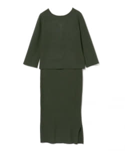B:MING by BEAMS / スムース×リブニット セットアップ