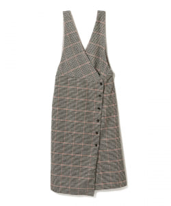 B:MING by BEAMS / ツイード チェック ジャンパースカート