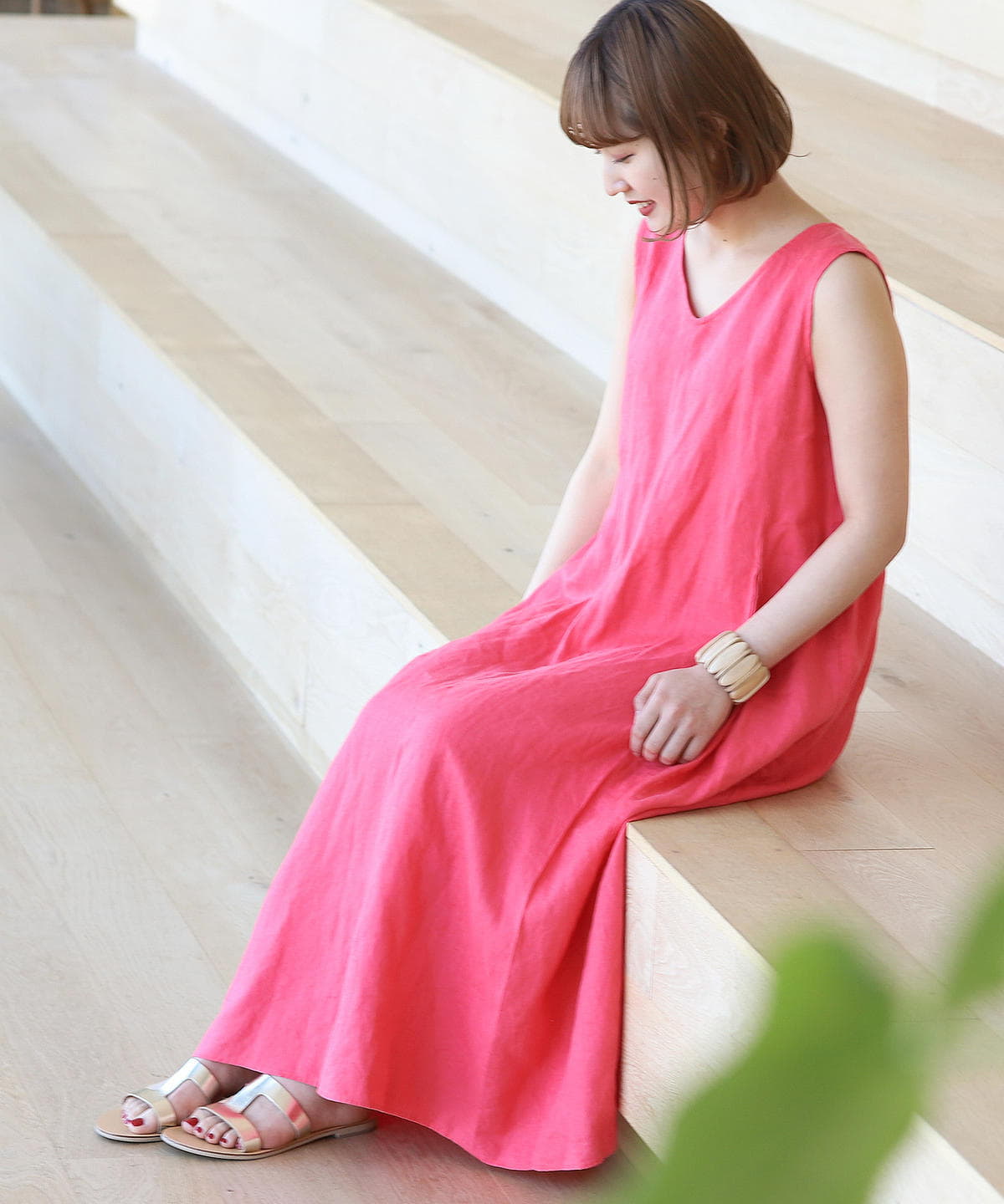 B Ming By Beams ビーミング By ビームス アウトレット B Ming By Beams ハードマンズ リネンワンピース ワンピース ワンピース 通販 Beams