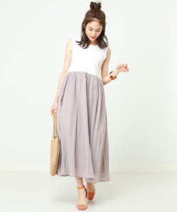 B:MING by BEAMS / トンプキンノースリーブワンピース 20SS