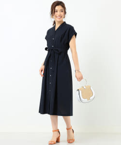 B:MING by BEAMS / シアサッカー オープンワンピース 20SS