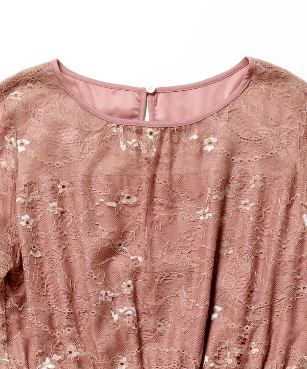 B Ming By Beams ビーミング By ビームス アウトレット B Ming By Beams チュール レース ワンピース ワンピース フォーマルワンピース 通販 Beams