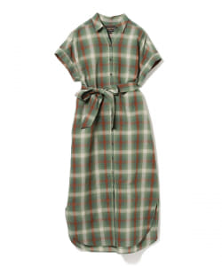 PENDLETON × B:MING by BEAMS / 別注 チェックシャツワンピース  20