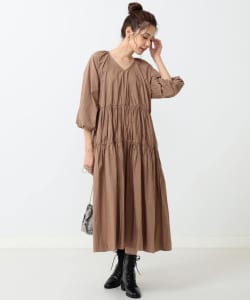 B:MING by BEAMS / ワッシャーティアード ワンピース