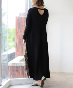 B:MING by BEAMS / テレコ バックオープン ワンピース