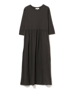 B:MING by BEAMS / オーガニックコットン 切替 マキシワンピース