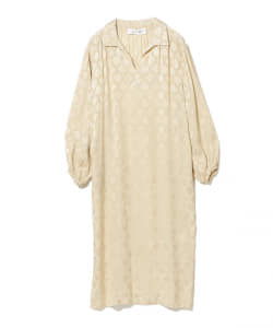 ▲Sara mallika / リーフ ジャガード ワンピース