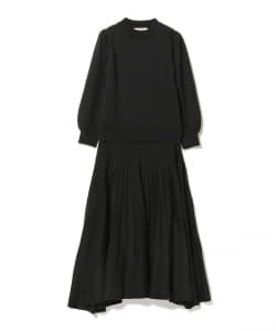 B:MING by BEAMS / モックプルオーバー プリーツスカート セットアップ